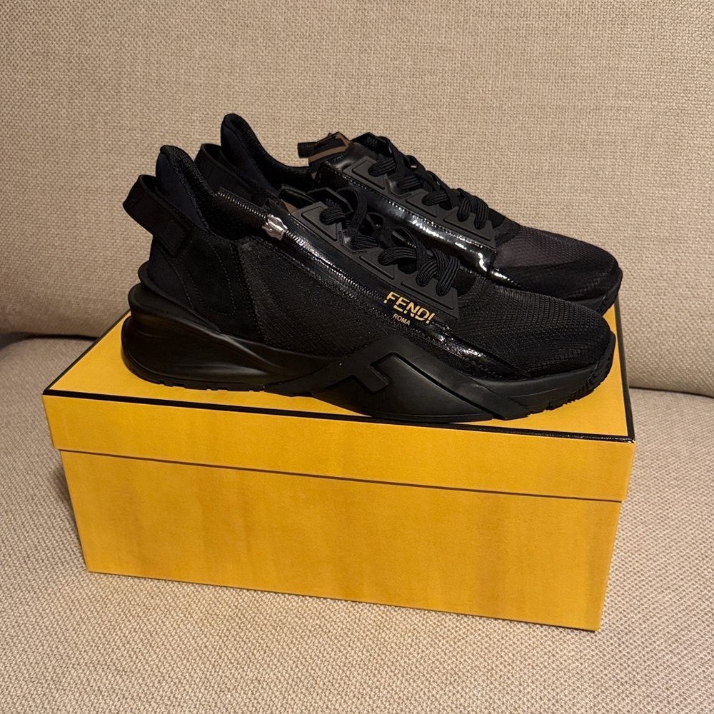 Fendi Flow Low Top Sneakers (dust bags and box included)
